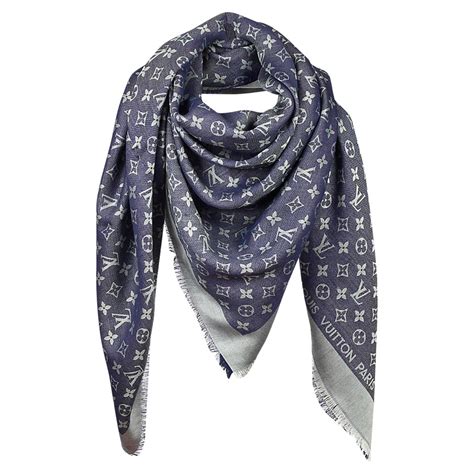 louis vuitton scard|Louis Vuitton denim scarf.